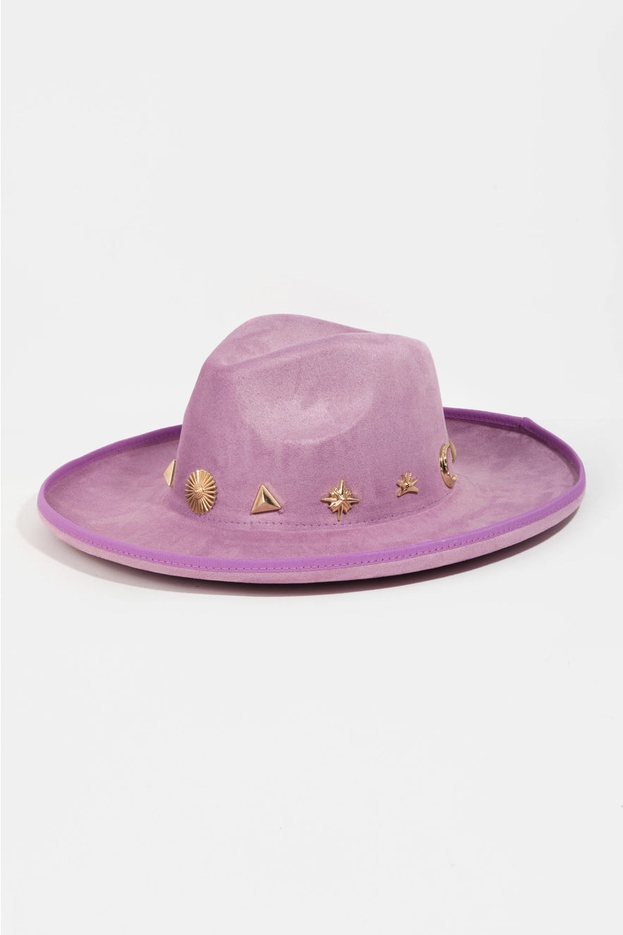 Woven Rancher With Celestial Symbols