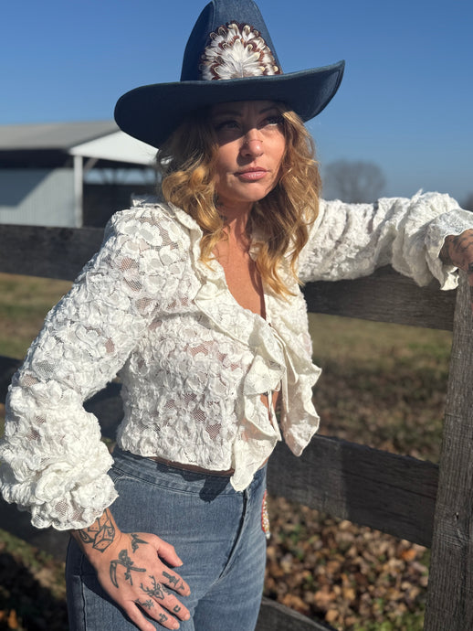 The Wildflower Lace Blouse