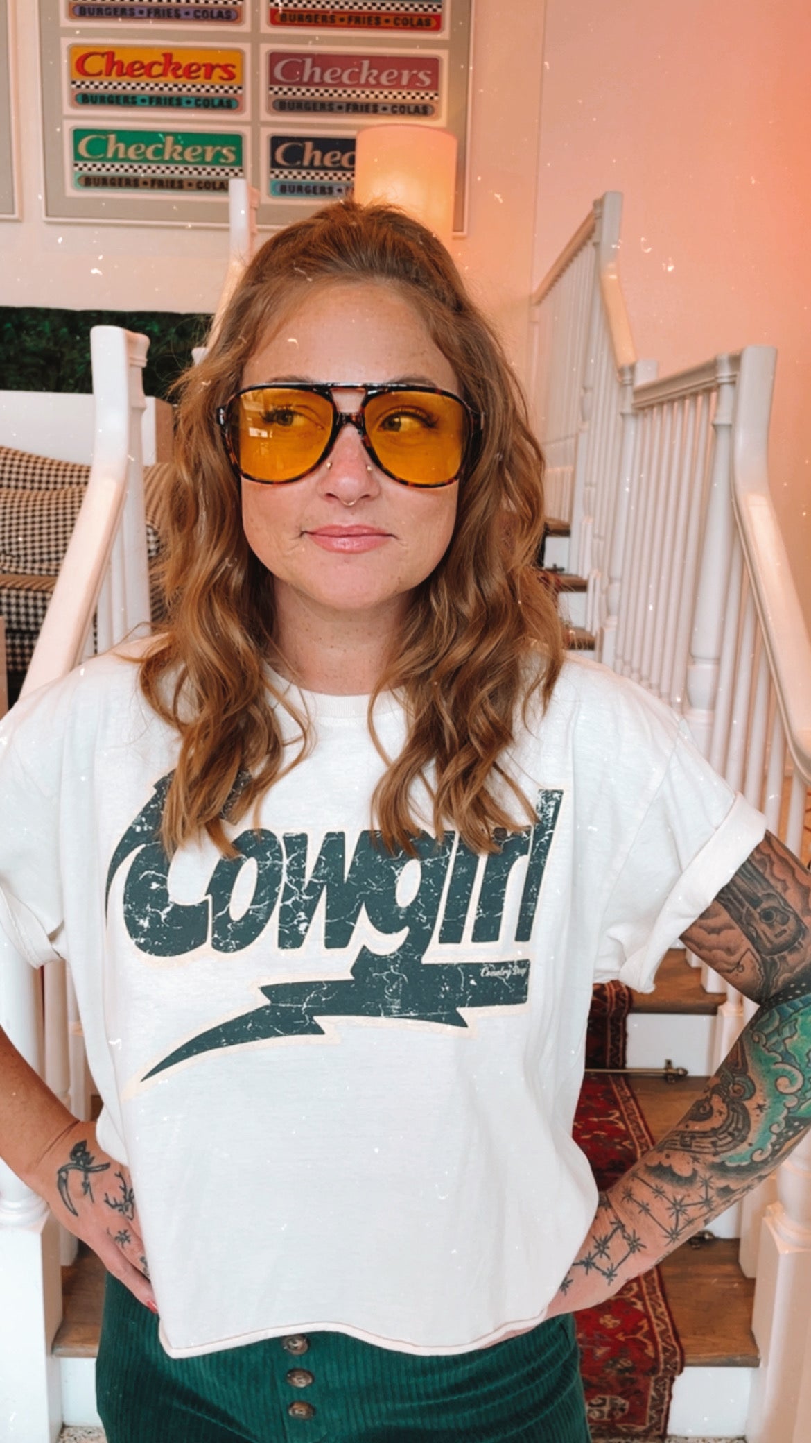 Cowgirl Crop Tee – Rock-n-Boho
