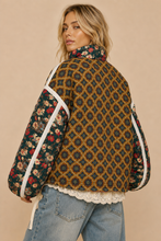 Revival Patchwork Quilted Bomber Jacket