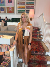 Desert Sunrise Fringe Vest