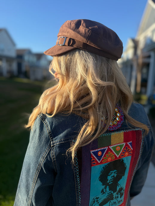 Hendrix Suede Cadet Cap
