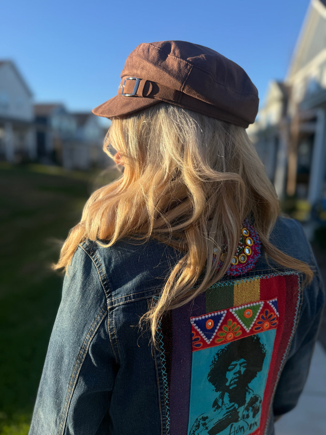 Hendrix Suede Cadet Cap