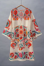 Bohemian Medallion Kimono Dress