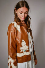 The Boho Western Studded Leather Jacket