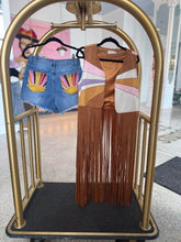 Desert Sunrise Fringe Vest
