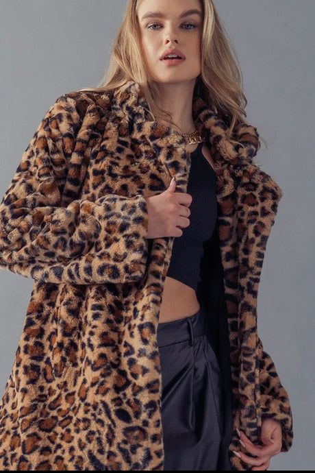 Wild Side Leopard faux Fur