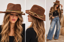 Distressed shapeable hat