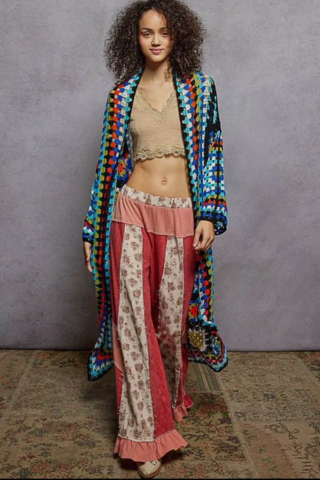 Crochet Patchwork Duster