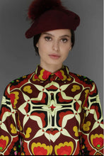 Retro Abstract Tunic Top