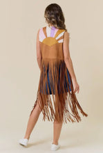 Desert Sunrise Fringe Vest