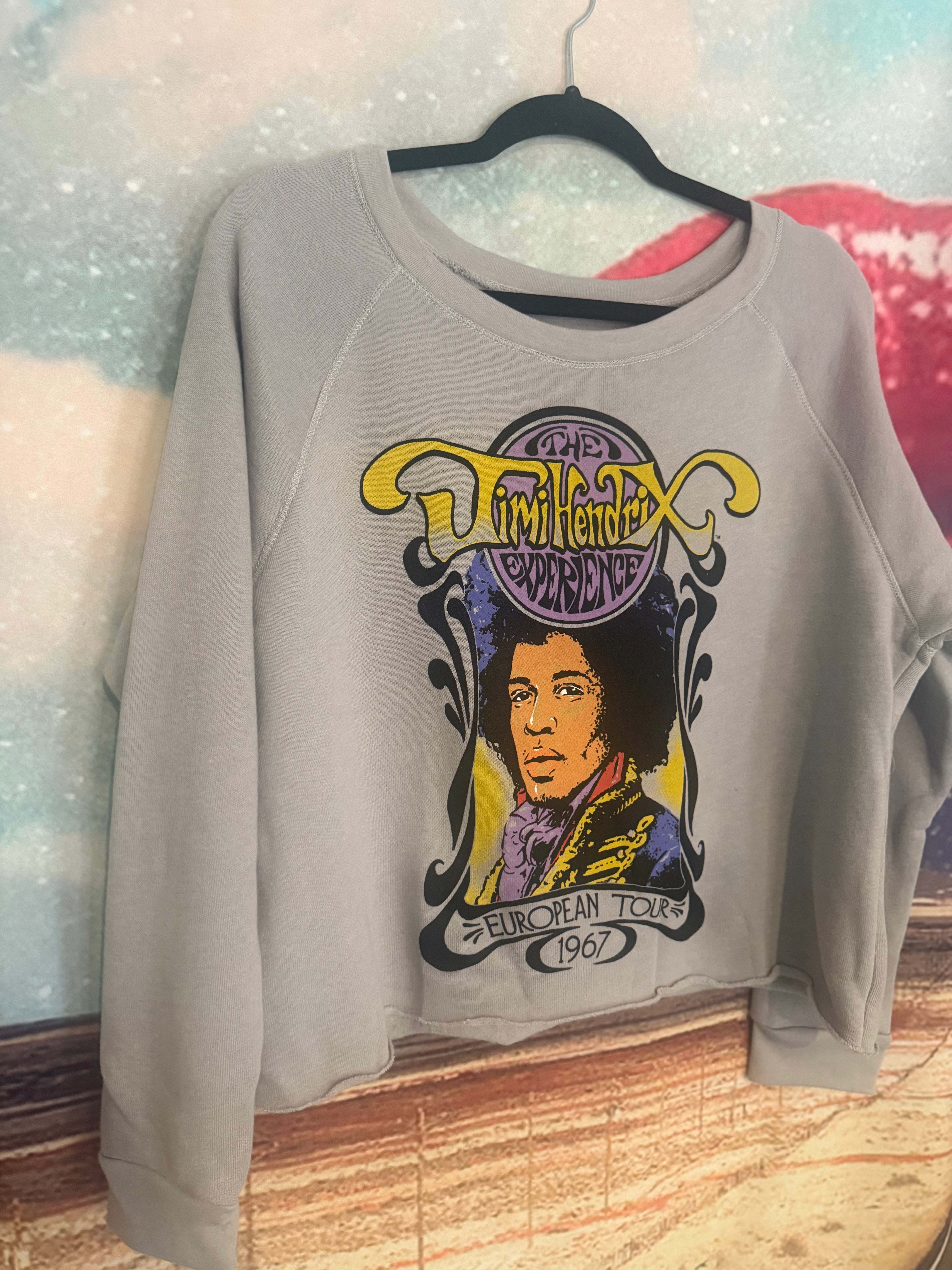 Jimi Hendrix European Tour '67 Sweatshirt – Rock-n-Boho