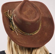 Distressed shapeable hat