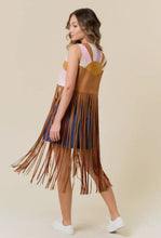 Desert Sunrise Fringe Vest