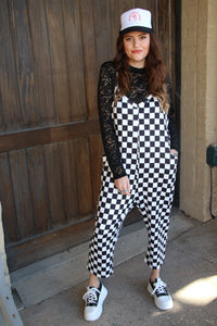 Checkerboard Romper