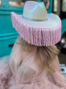Fringe Disco Cowgirl Hat